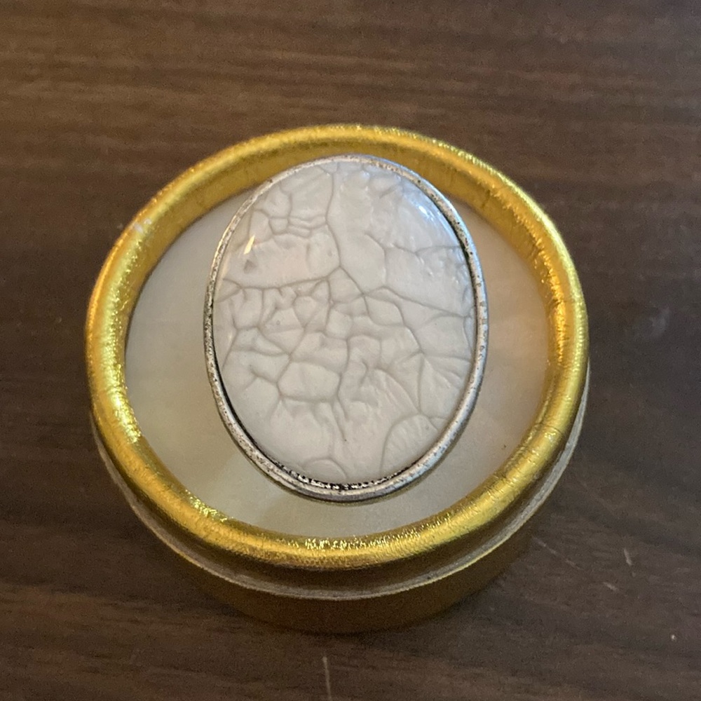 big stone ring